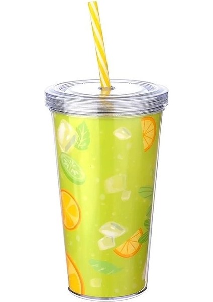 Cool Lime Bardağı - Limeshake Bardak 600 ml