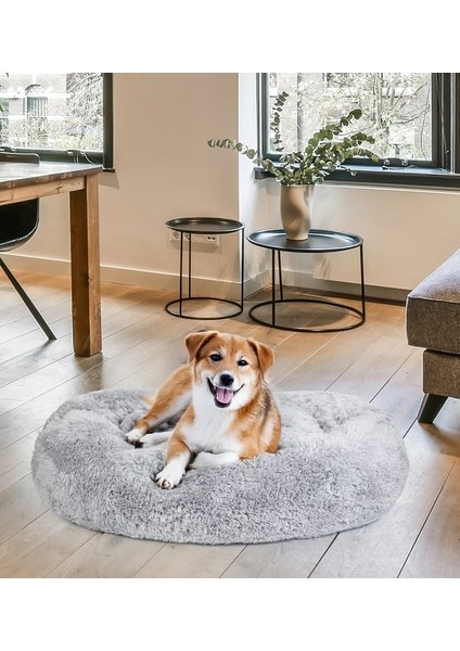 Peluş Köpek Yatağı - Yumuşak ve Konforlu Evcil Hayvan Yatağı