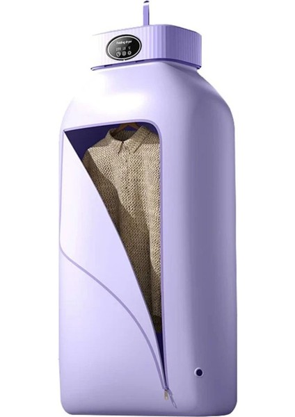 Katlanır Çamaşır Kurutma Makinesi-Mor