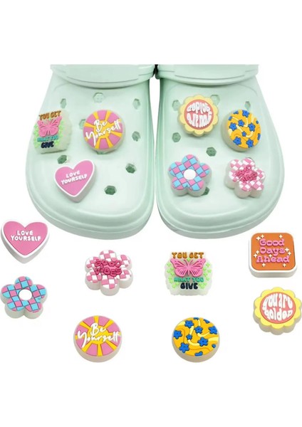 Ledli Yanıp Sönen Terlik Süsü Üç Boyutlu/işıklı 3D Charm/jibbitz fiyatları