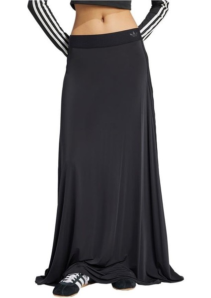 Kadın Siyah Etek Sheer 3s Skırt Jc5084