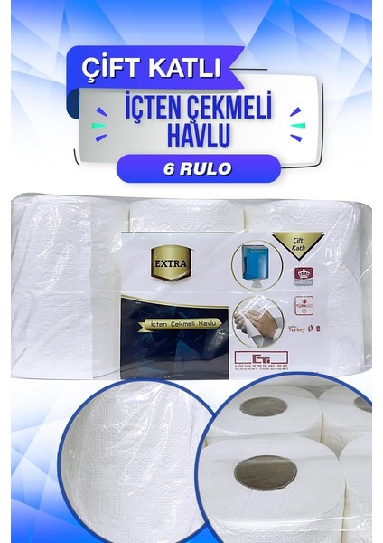 Extra İçten Çekmeli Havlu Kağıt