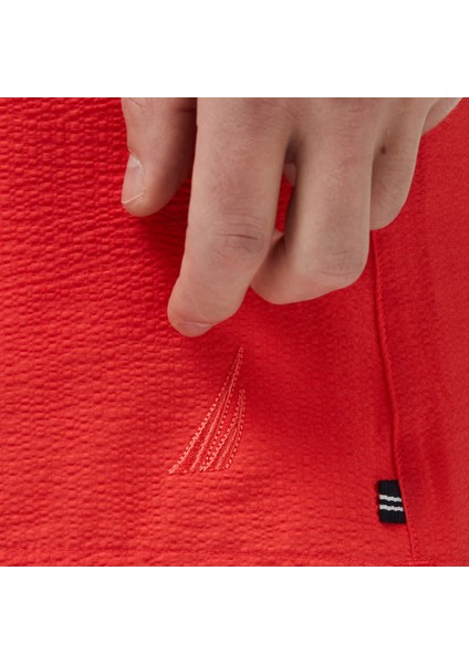 Erkek Kırmızı Regular Fit Deniz Şortu T55126T.6QB indirimleri