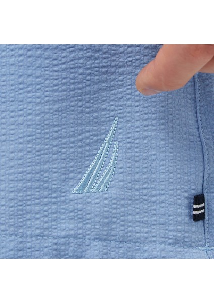 Erkek Mavi Regular Fit Deniz Şortu T55126T.4AS indirimleri