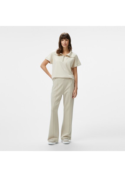 Kadın Bej Regular Fit Eşofman Altı 45K600T.12M