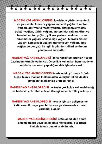 Madeni Yağ Ansiklopedisi fırsatları