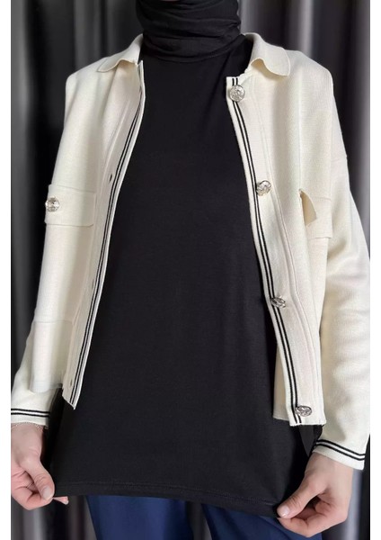 Bisiklet Yaka Sıfır Kol Içlik Tunik P-00015352