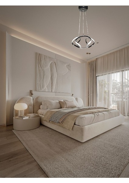 Modern Siyah Drone Model 3 Renk Kumandalı (Beyaz/Sarı/Günışığı) LED Avize modelleri