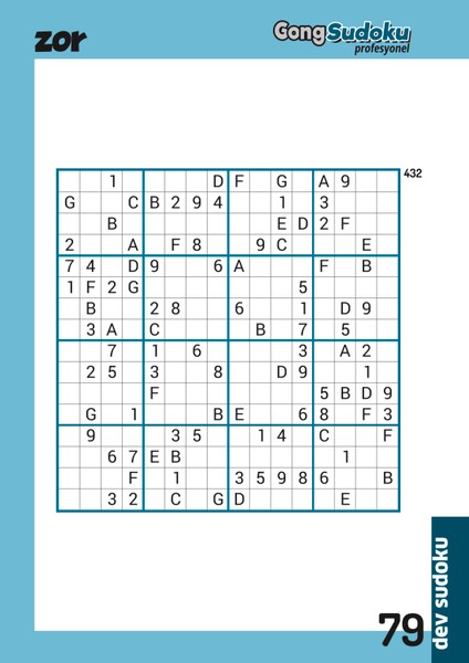 Gong Profesyonel Sudoku 2025/02