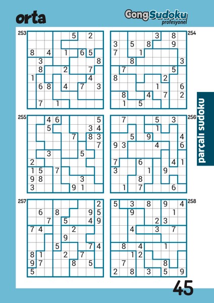 Gong Profesyonel Sudoku 2025/02