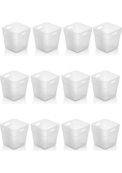 6 Lı Buzdolabı Içi Mini Düzenleyici Kutu Organizer - Buzdolabı Kapak Düzenleyici fırsatları