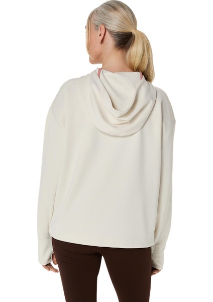 Nagino Run Adjustable Hoodie Kadın Krem 2012D142-200 modelleri
