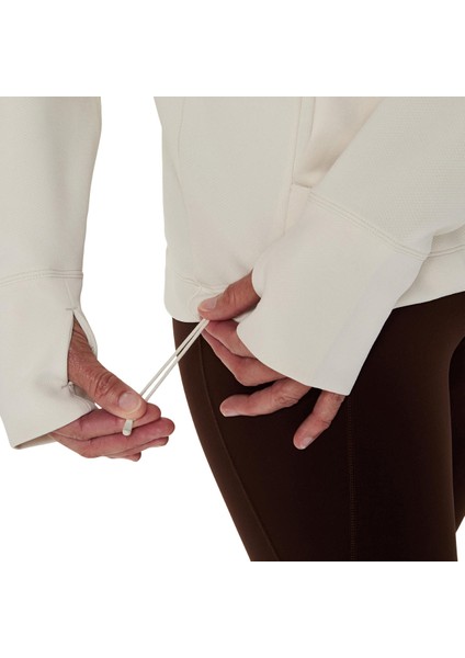 Nagino Run Adjustable Hoodie Kadın Krem 2012D142-200 fırsatları