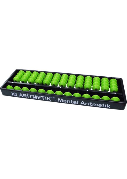 13 Basamaklı Soroban Öğrenci Mental Aritmetik Abaküsü - Yeşil fiyatları