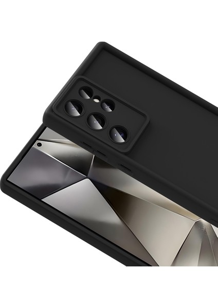 Samsung Galaxy S24 Ultra ile Uyumlu Kılıf Parlak Tek Renkli Yüzey Dayanıklı Malzeme & Tam Koruma Redolent Kılıf Ergonomik Kavrama Kolay Erişim Kapak Mürdüm