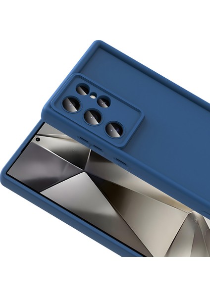 Samsung Galaxy S25 Ultra ile Uyumlu Kılıf Parlak Tek Renkli Yüzey Dayanıklı Malzeme & Tam Koruma Redolent Kılıf Ergonomik Kavrama Kolay Erişim Kapak Pembe fırsatları