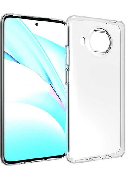 Xiaomi Mi 10T Lite Uyumlu Kılıf Zebana Şeffaf Soft Silikon Kılıf Şeffaf