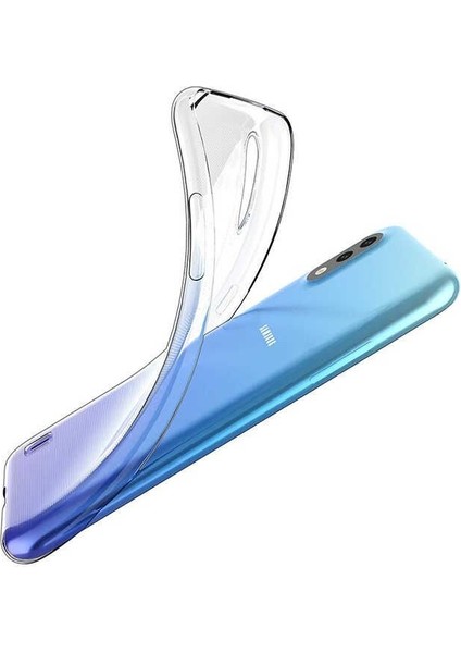 Samsung Galaxy A01 Uyumlu Kılıf Şeffaf Soft Silikon Kılıf Şeffaf