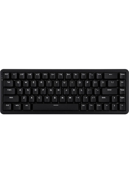 AK680 Max Rapid Trigger Manyetik Switch Mekanik Klavye Rgb Aydınlatma 0.02 Ultra Düşük Gecikme-Siyah