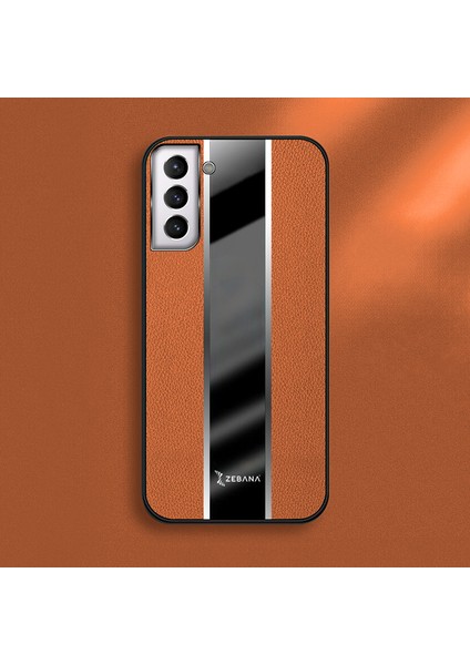 Samsung Galaxy S25 Uyumlu Kılıf Premium Deri Kılıf Kahverengi fiyatları