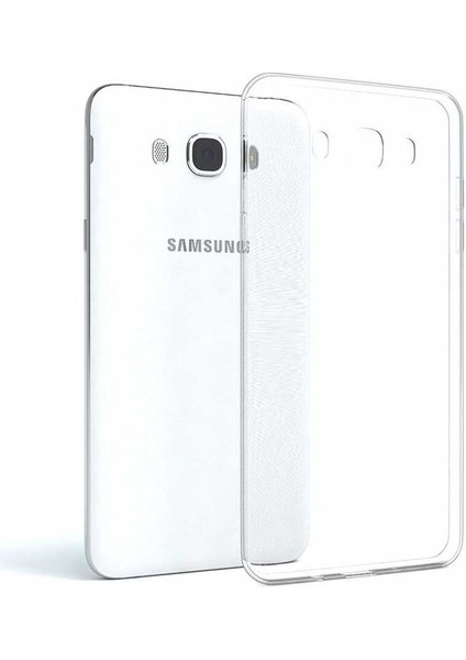 Samsung Galaxy J5 (2016) Uyumlu Kılıf Şeffaf Soft Silikon Kılıf Şeffaf