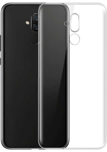 Huawei Mate 20 Lite Uyumlu Kılıf Zebana Şeffaf Soft Silikon Kılıf Şeffaf