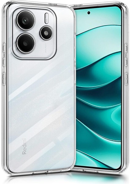 Xiaomi Redmi Note 14 5g Uyumlu Kılıf Şeffaf Soft Silikon Kılıf Şeffaf