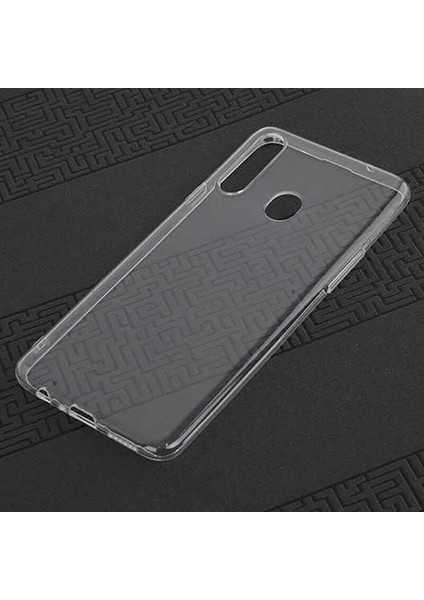 Samsung Galaxy A40S Uyumlu Kılıf Şeffaf Soft Silikon Kılıf Şeffaf
