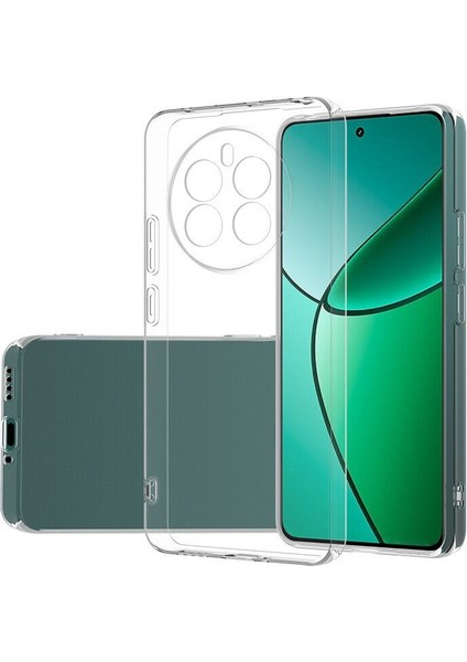 Realme 12 Plus Uyumlu Kılıf Şeffaf Soft Silikon Kılıf Şeffaf