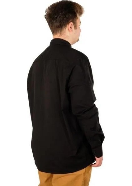 Modexl 20351 Battal Gomlek-Sıyah