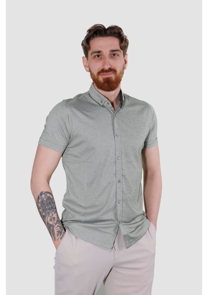 2910-G Hsk Erkek Gomlek-Haki fiyatları