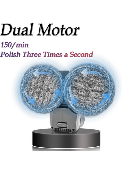 V7 V8 V10 V11 V15 Elektrikli Süpürge Paspas Aparatı Çıkarılabilir Su Tankı Elektrikli Islak Kuru Paspas Başlığı (Yurt Dışından) modelleri