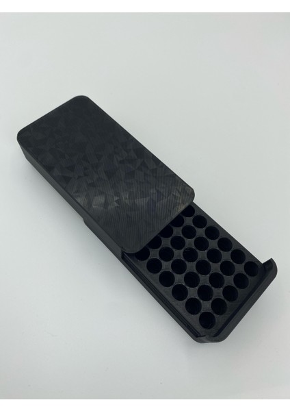 Mermi Kutusu 9x19 Mm 50 Kapasiteli Karbon Desenli Plastik Kutu fiyatları