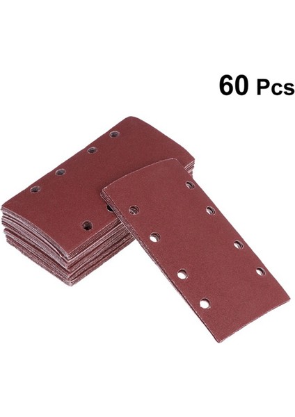 60 Adet 8 Delik Kare Zımpara Kağıdı Çeşitli Kuru Islak Aşındırıcı Zımpara Kağıdı Ahşap Metal Otomotiv Zımpara Mobilya (Yurt Dışından)