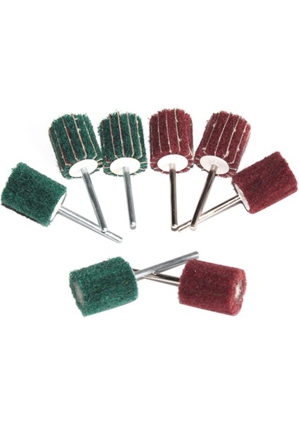 20 Adet 1 Inç 20 Scoug Pad Aşındırıcı Wel Gding Zımpara Reklam 3mm Shank Parlatma Parlatma Wel Dremel Dokunmamış (Yurt Dışından)