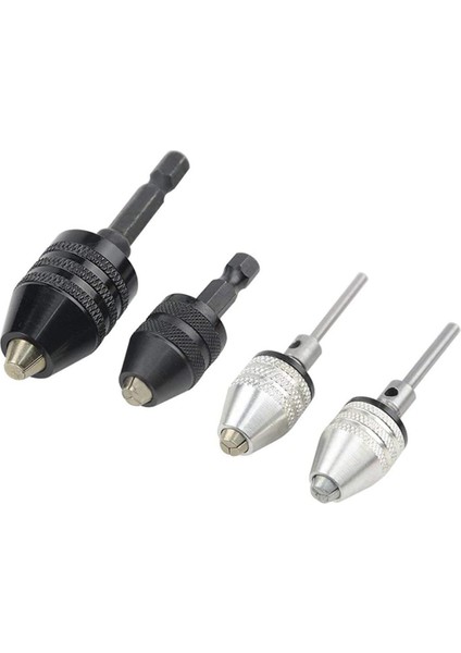 4 Adet Matkap Aynası Hızlı Değişim Adaptörü Mini 3 Çeneli Matkap Aynası Tornavida Adaptörü Elektrikli Matkap Dönüşüm Ayna Seti (Yurt Dışından)