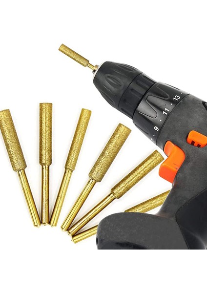 10 Adet Elektrikli Testere Bileyici Çapak Taşlama Taşı Dosyası (4.0mm) (Yurt Dışından) indirimleri