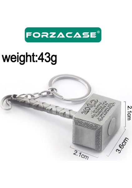 Thor Çekiç Tasarımlı Metal Anahtarlık - FC958 fırsatları