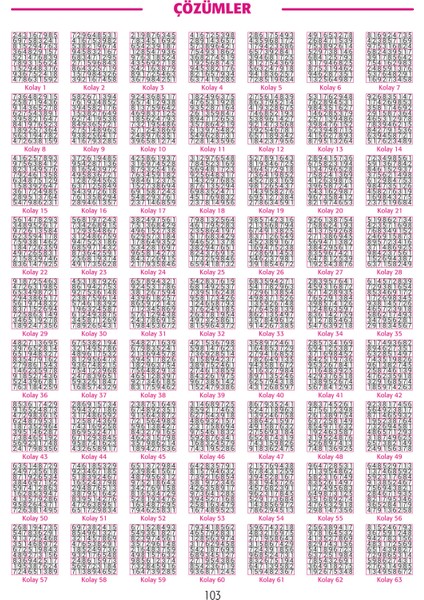Bulmaca Sudoku 021