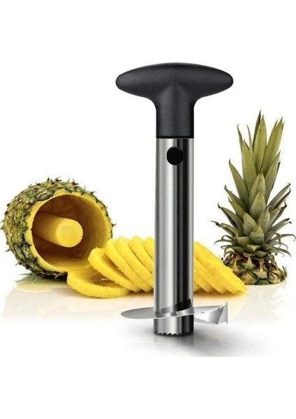 Ananas Dilimleyici Paslanmaz Çelik Meyve Soyucu