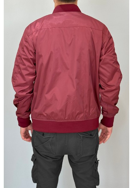 Erkek Kolej Yaka Mevsimlik Ceket Tek Üst REU-9127 Bordo fiyatları