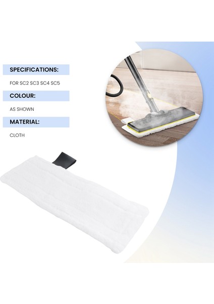 Easyfix Sc2 Sc3 Sc4 Sc5 Için Buharlı Paspas Bezi Yedek Bezler Mikrofiber Temizleme Pedi Kılıfı Temizleyici Parçaları (Yurt Dışından) fiyatları