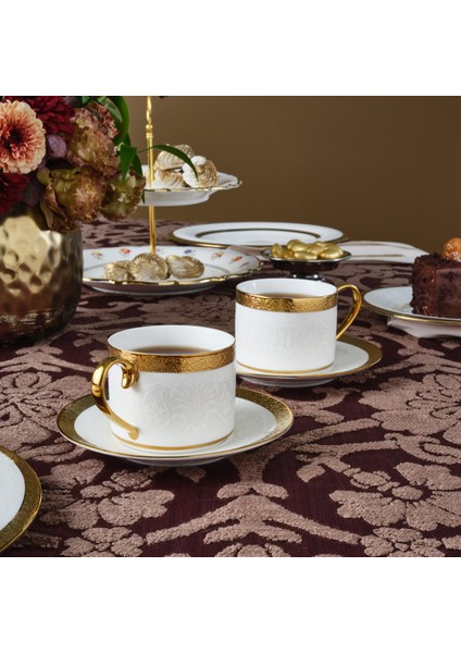 Royal Bone Victoria 2işilik Çay Fincan Takımı