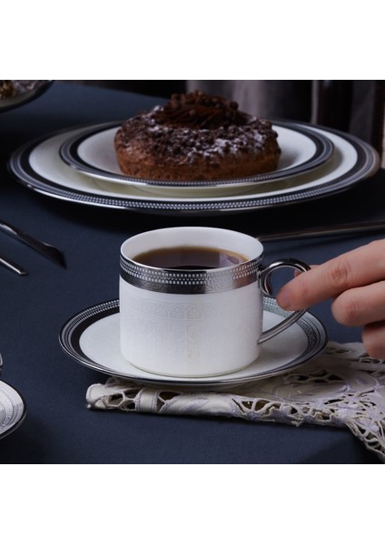 Royal Bone Kate 2 Kişilik Çay Fincan Takımı modelleri