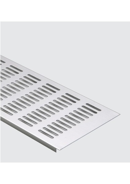 120*610 Mm. Oval Delikli Alüminyum Havalandırma Menfezi