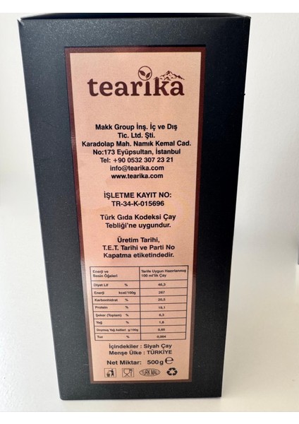 Tearika Geleneksel Rize Çayı 1 kg x 10 Adet – Mayıs Hasadı Doğal Siyah Çay + 500 gr Hediye! modelleri