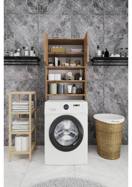 Ross Kapaklı Çamaşır ve Kurutma Makinesi Dolabı