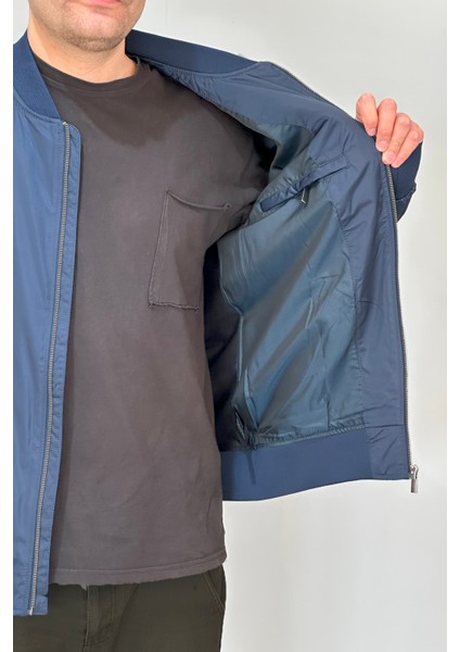 Erkek Kolej Yaka Mevsimlik Ceket Tek Üst REU-9127 Lacivert fiyatları