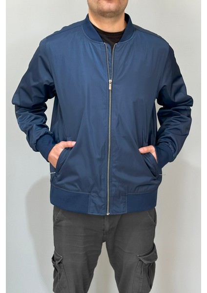 Erkek Kolej Yaka Mevsimlik Ceket Tek Üst REU-9127 Lacivert indirimleri