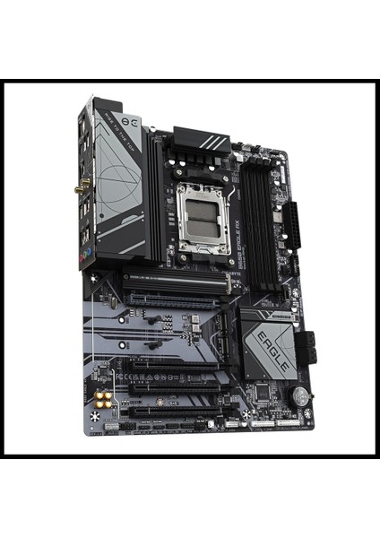 Gıgabyte B650 Eagle Ax, 4xddr5, 3xm.2, Dp, Hdmı, Vga, Type-C, Wi-Fi 6e, Bluetooth V5.3, Amd Ryzen 7000 Serisi, Am5 Soket Anakart modelleri
